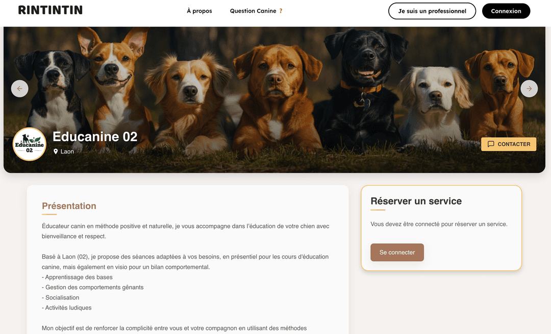 Rintintin Booking