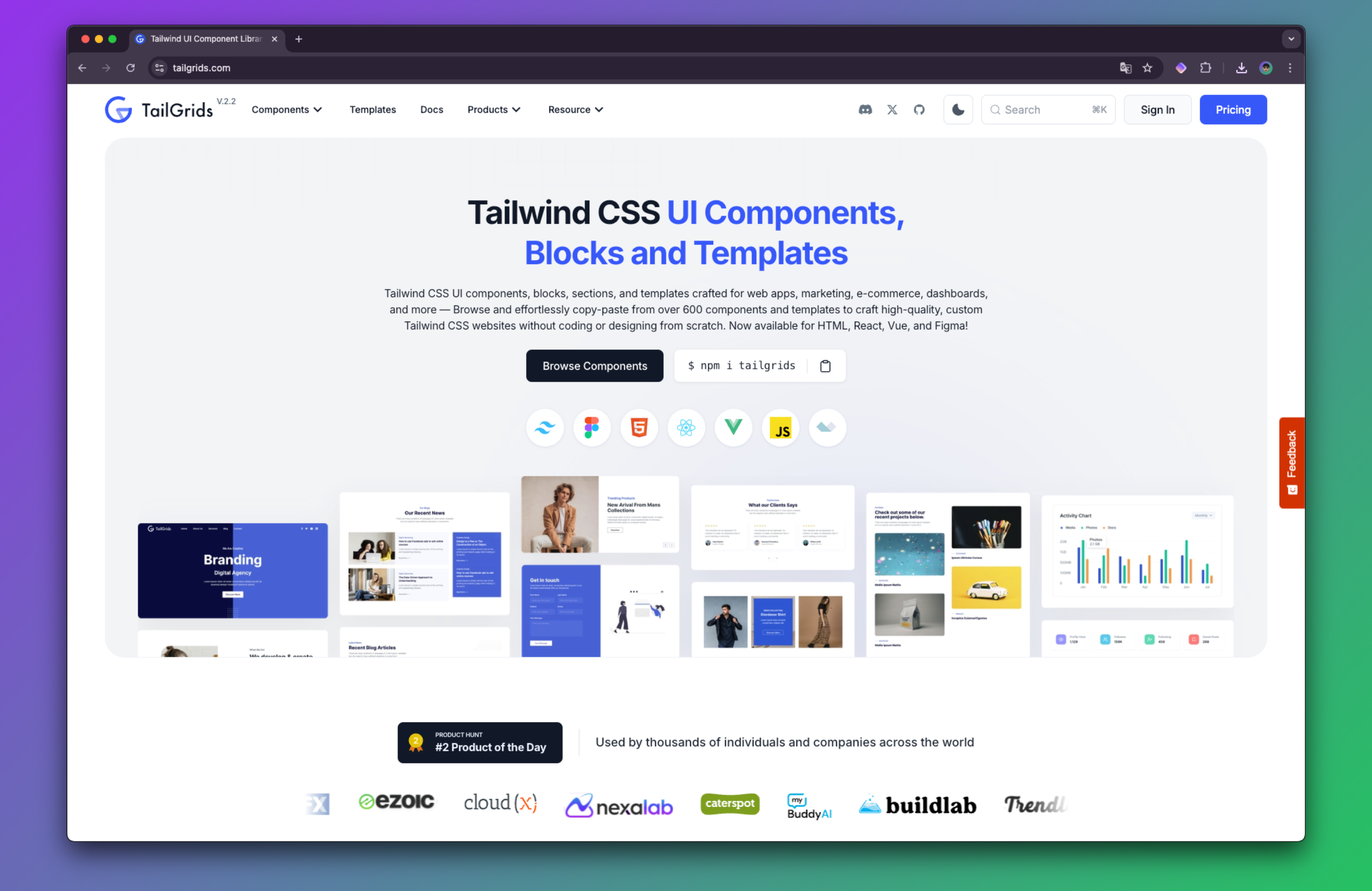 TailGrids