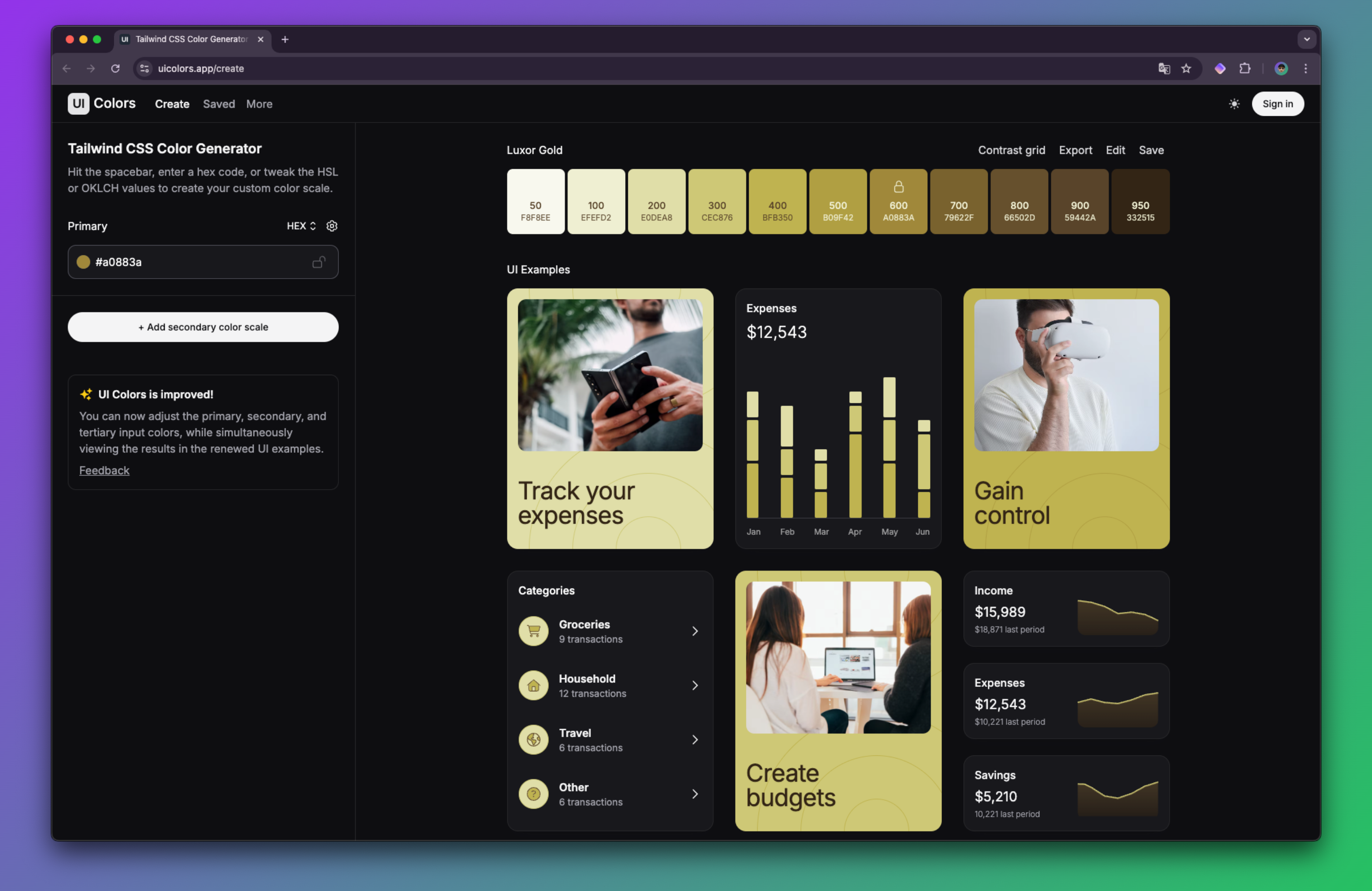 UI Colors