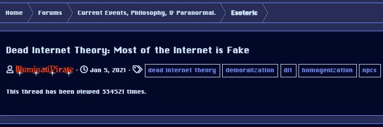 Agora post